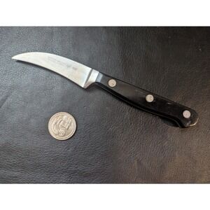 Wusthof Dreizack 4062 Peeling Knife Birds Beak Solingen Germany  2.75in